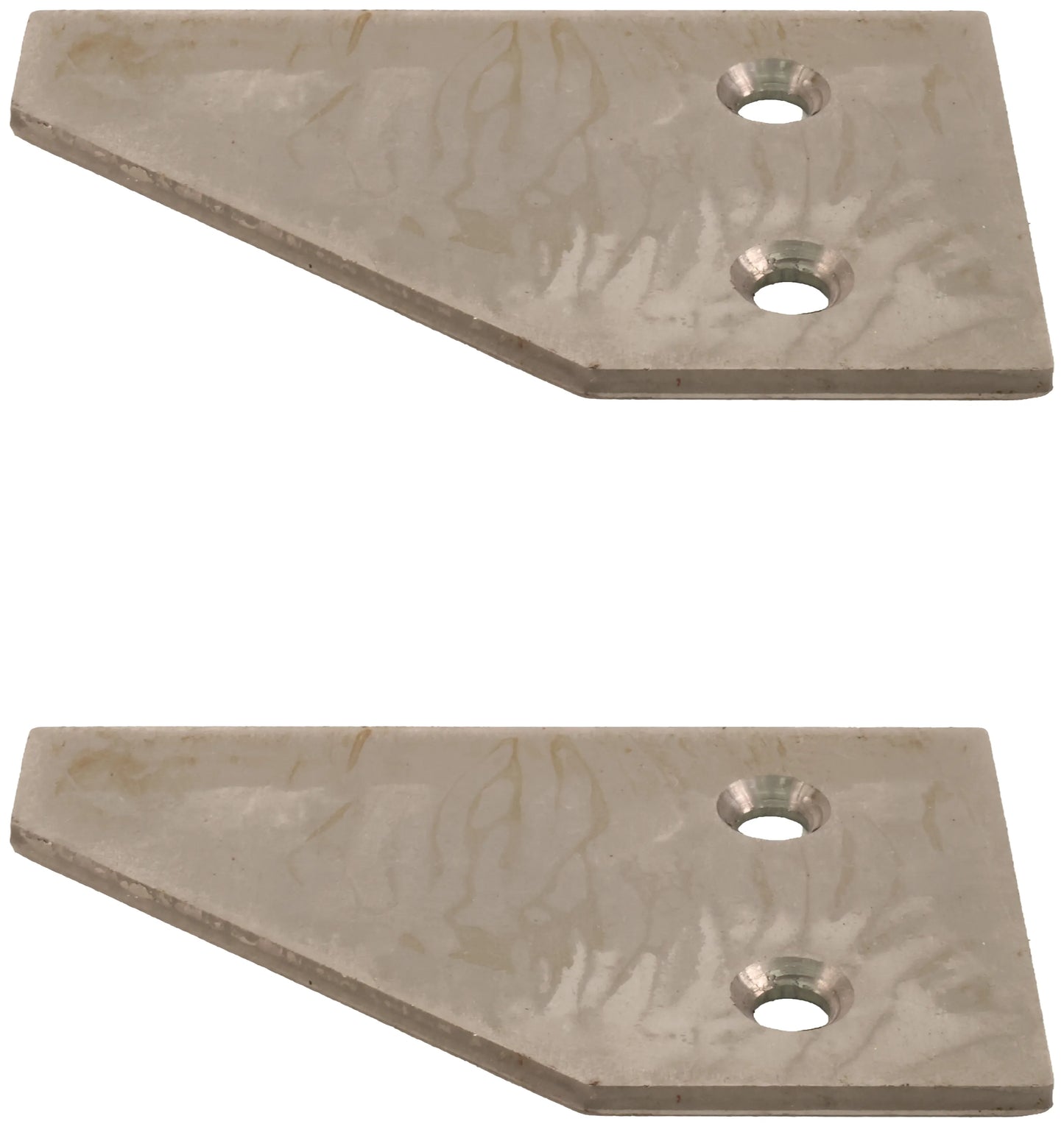 John Deere Original Equipment Half Chrome Knife Section (2-PACK) - H125894