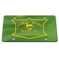 John Deere Green Vintage Logo License Plate - LP79721