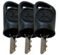 John Deere (3-Pack) Original Equipment Key - AUC12681