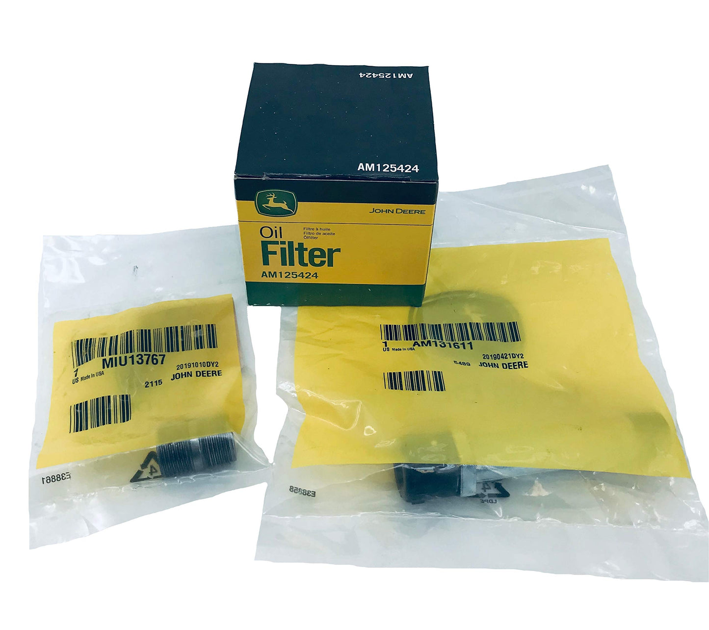 John Deere OEM Easy Change Conversion Kit (AM131611, MIU13767, AM125424) - MIU13767B