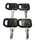 John Deere (4-Pack) Original Equipment Key - AM131841,4