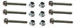 John Deere (6 PACK) Original Equipment Lock Nut/Screw Set - 19M7834A