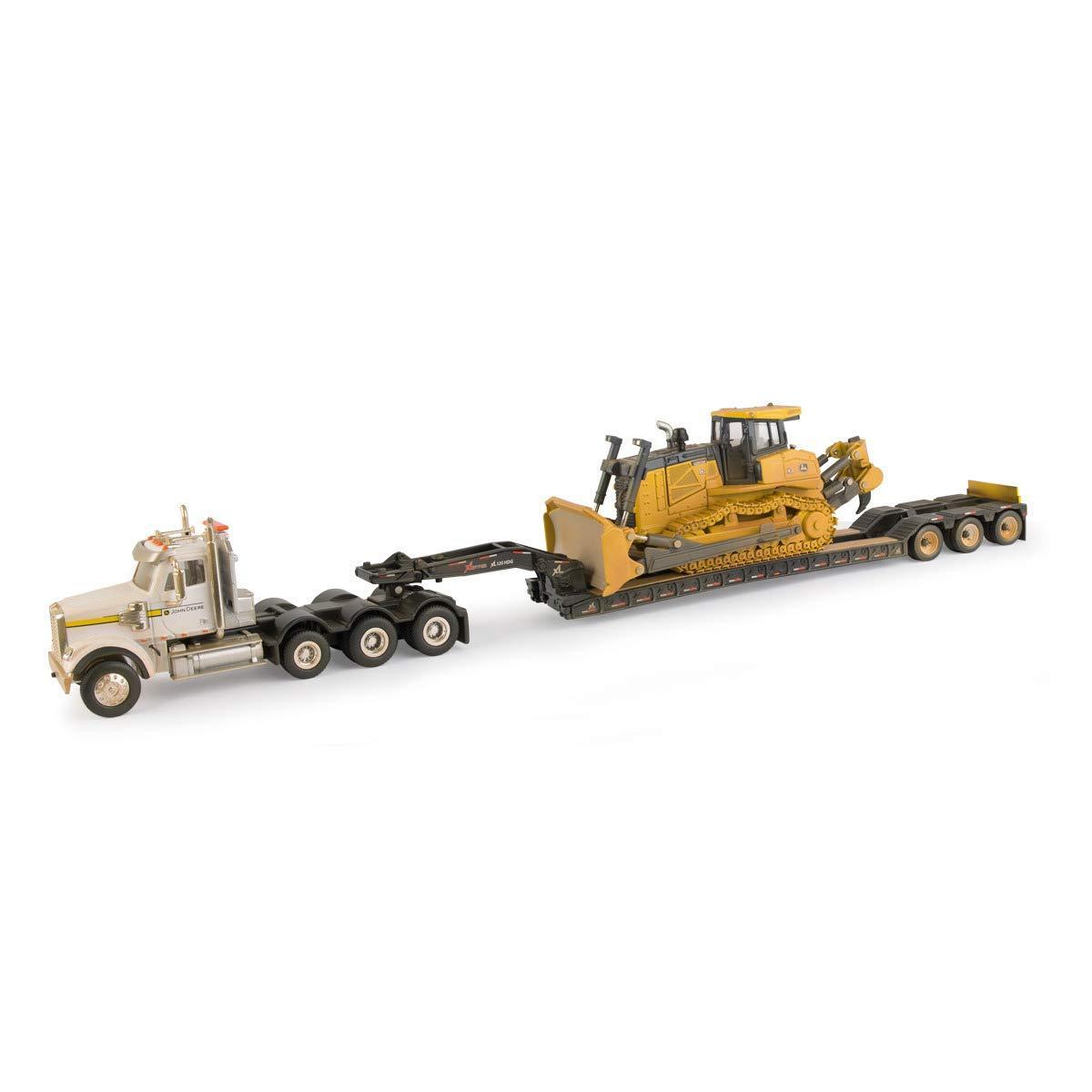 John Deere 1/50 1050K Crawler w/Semi & Trailer - LP70556