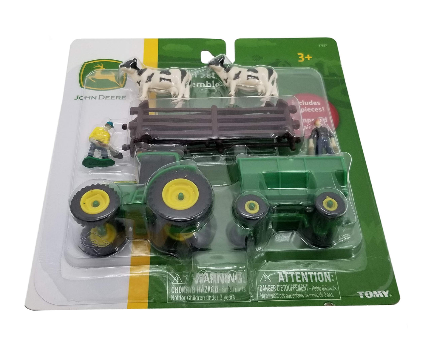 John Deere 10 Piece Farm Set - TBEK37657-BROWNFENCE