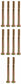 John Deere Original Equipment Cap Screw (10-PACK) - 19M7325