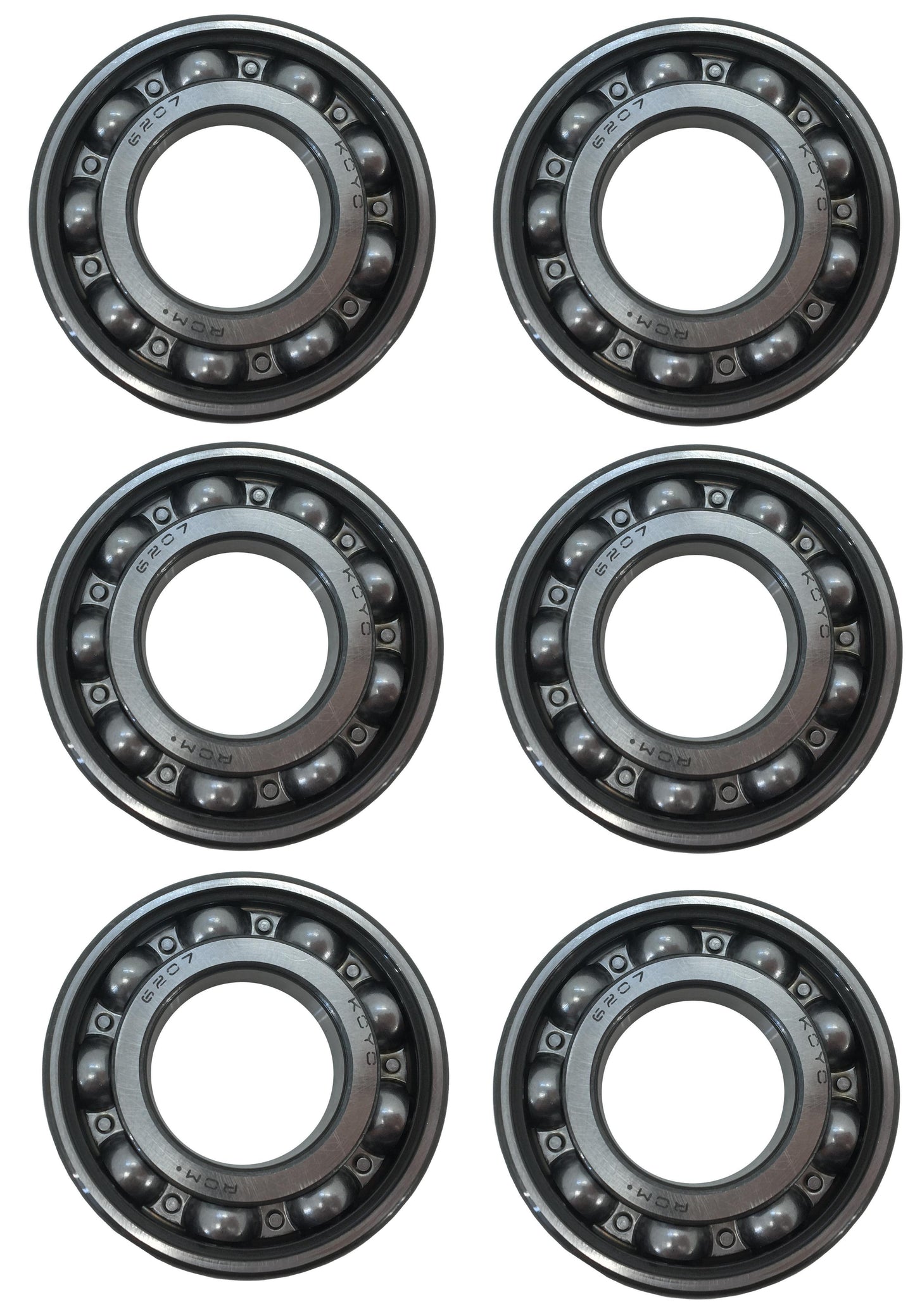 John Deere Original Equipment Ball Bearing 6 Pack - JD9344