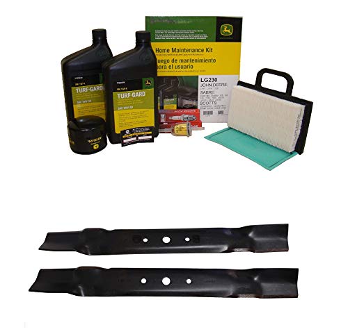 John Deere Original Equipment Model L118 Maintenance Kit + Highlift Blades