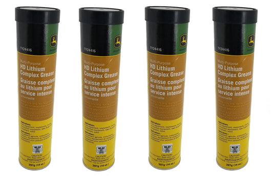 John Deere Multi-Purpose HD Lithium Complex Grease (4-PACK) - TY24416