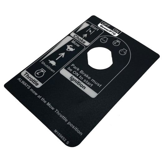 M155652 label replacement part