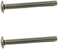 John Deere Original Equipment Round Head Square Neck Bolt, M8 X 80 (2-PACK) - 03M7267