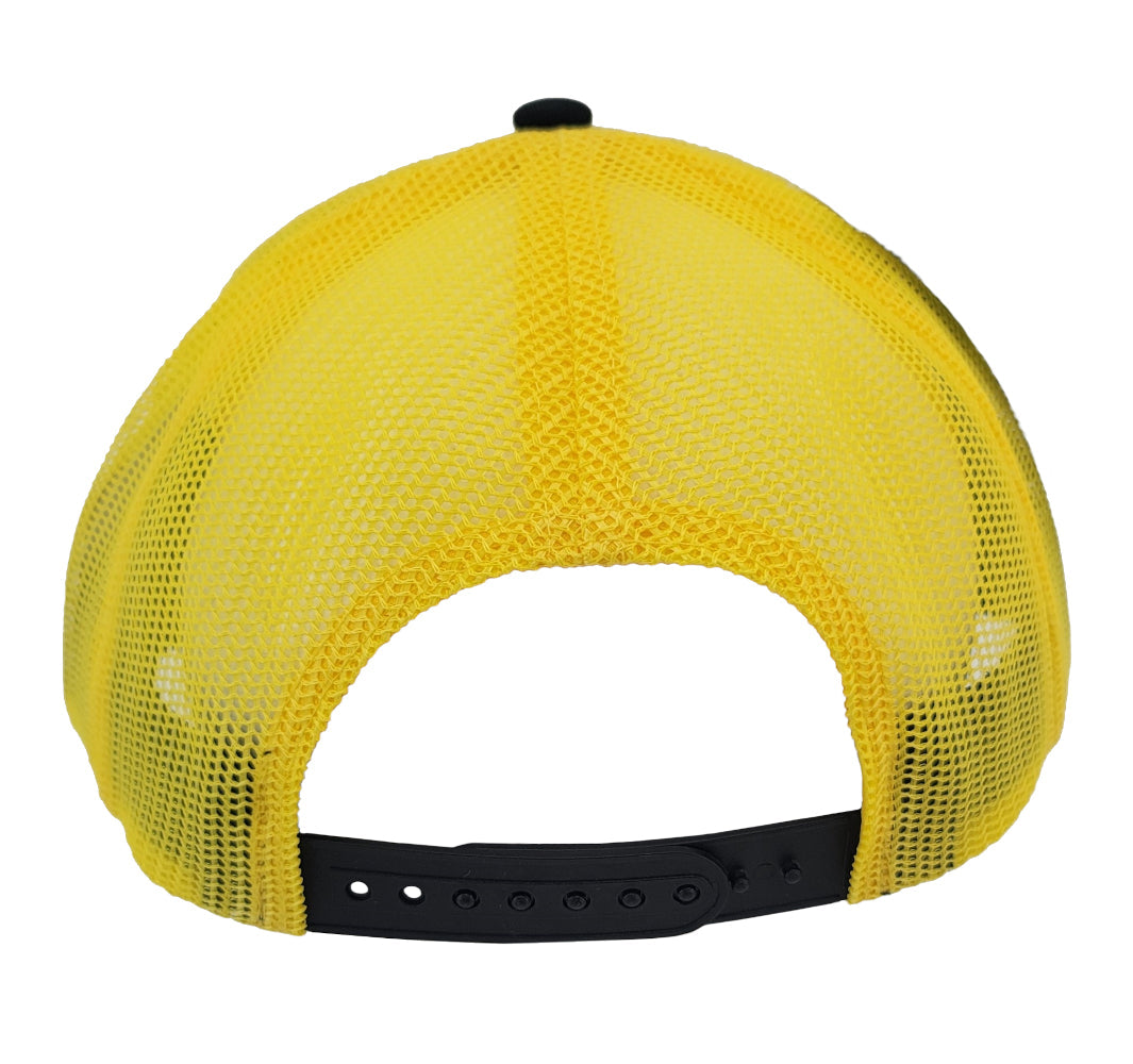 John Deere Moline 112 Black and Yellow Mesh Back Hat/Cap - LP82938