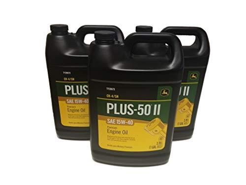 John Deere Original Equipment Plus-50 II SAE 15W-40 Oil - TY26673 (Multi-Pack GALLONS) (3)