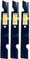A&I XHT 18", 5/8", HL Mower Blade (Set of 3) - B1BC1205,3