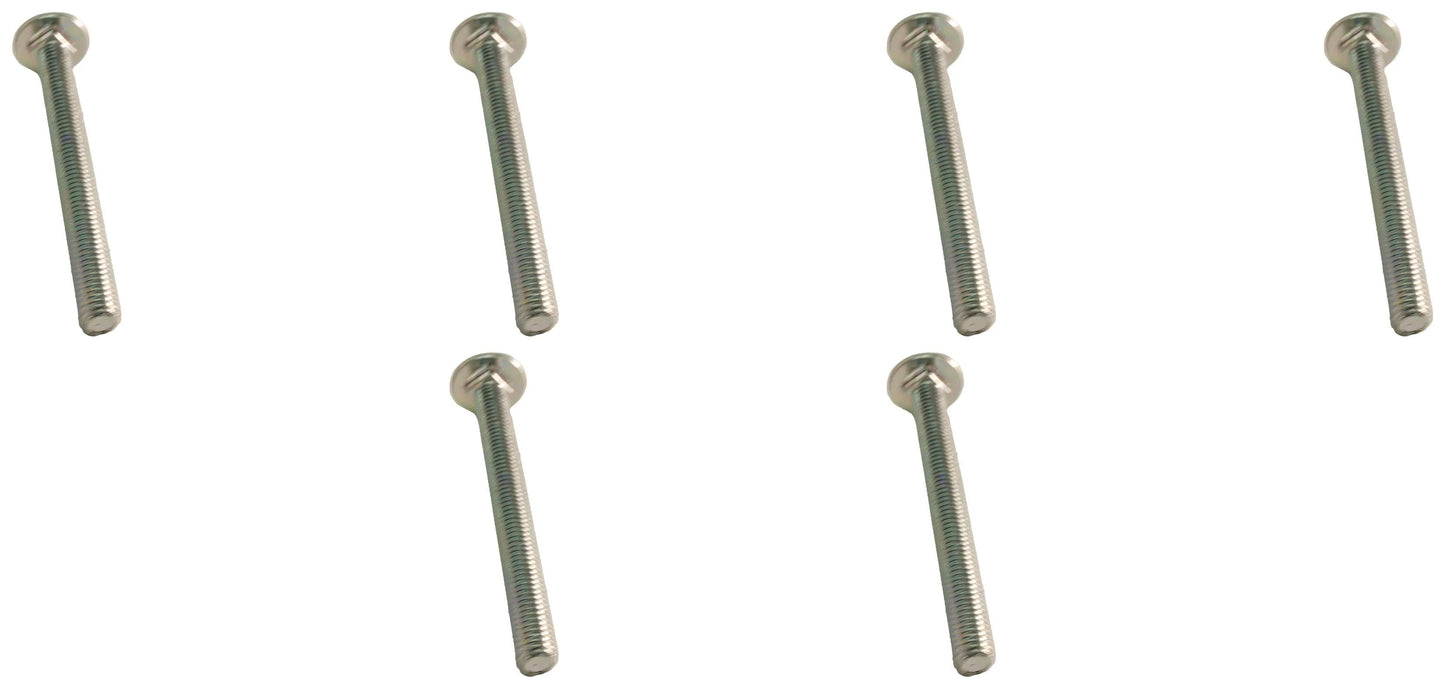 John Deere Original Equipment Round Head Square Neck Bolt, M8 X 80 (6-PACK) - 03M7267