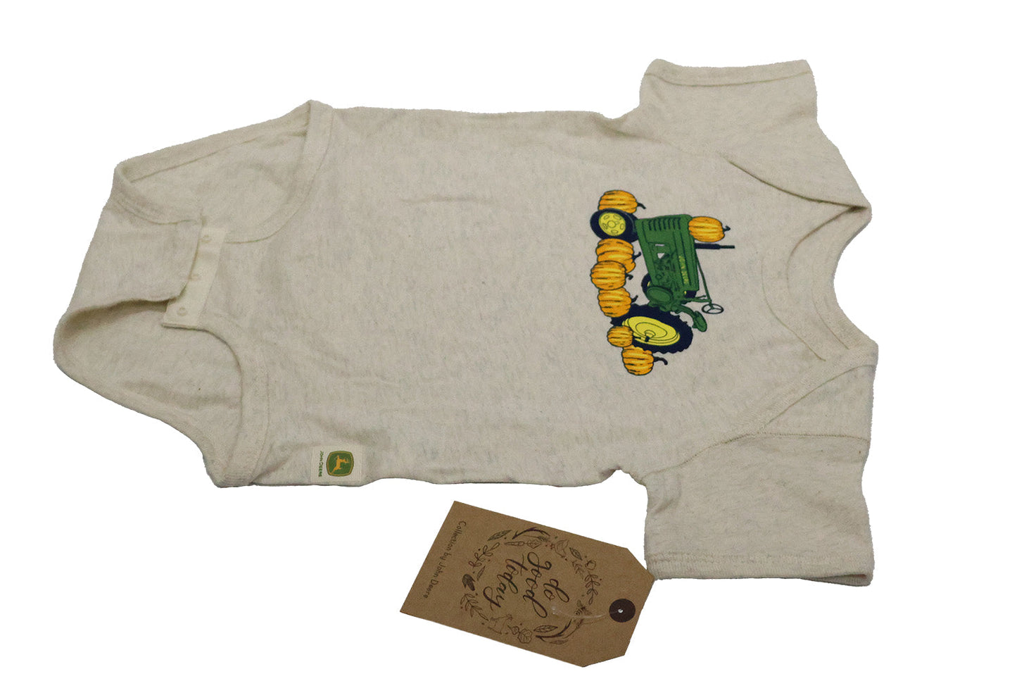 John Deere (12 Months) Pumpkin Tractor Bodysuit - LP84943