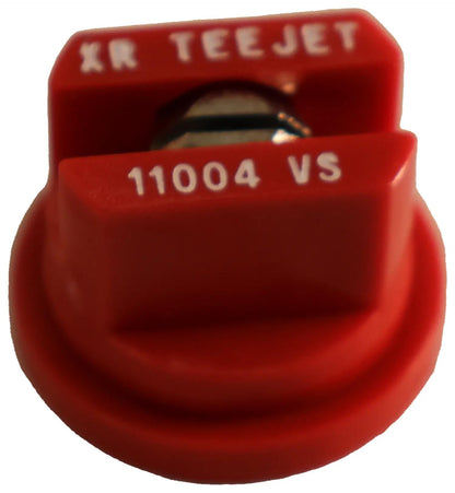 SMA Products TEEJET EXTENDED RANGE FLAT SPRAY TIP - RED - 878-XR11004VS