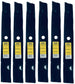 A&I XHT 21", 7/8", ML Mower Blade (Set of 6) - B1JD1040,6