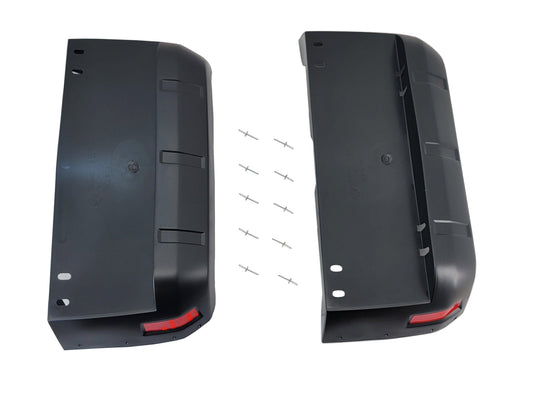 John Deere 4x2 Gator Rear Fender Set with (10 PACK) Rivets - AM138787B