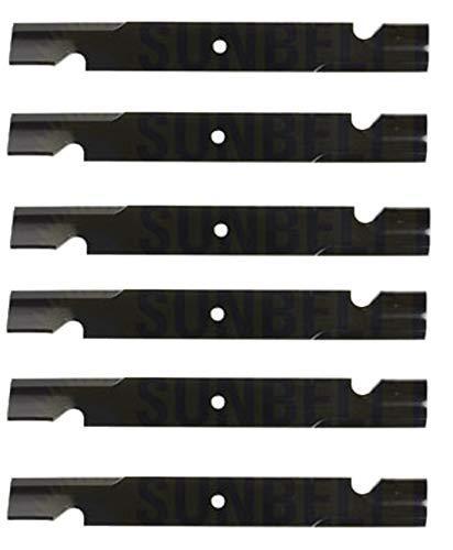 Set of 6 Replacement Blades for Bobcat 61" Cut 42180B WM14280B - B1BC1203