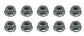 John Deere Original Equipment Flange Nut (Pack of 10) - 14M7291