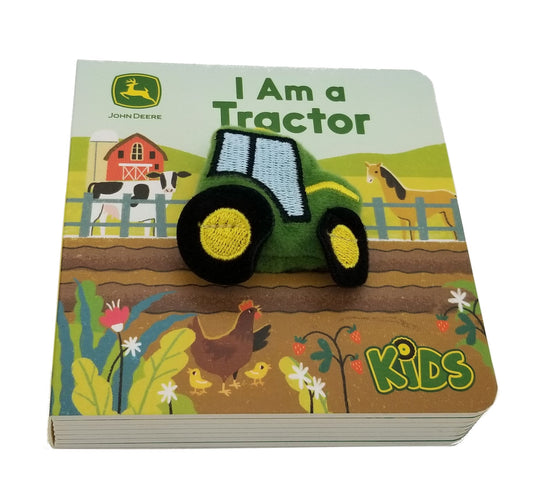 John Deere "I Am a Tractor" Finger Puppet Book - LP75710