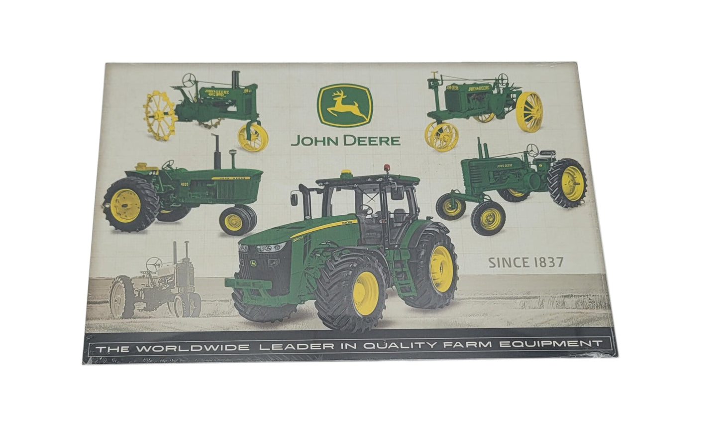 John Deere Farm Equipment Collage Metal Sign - LP83220