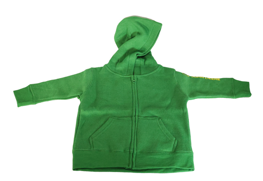 John Deere Infant Green Trade Mark Full Zip Fleece 18M - LP79035