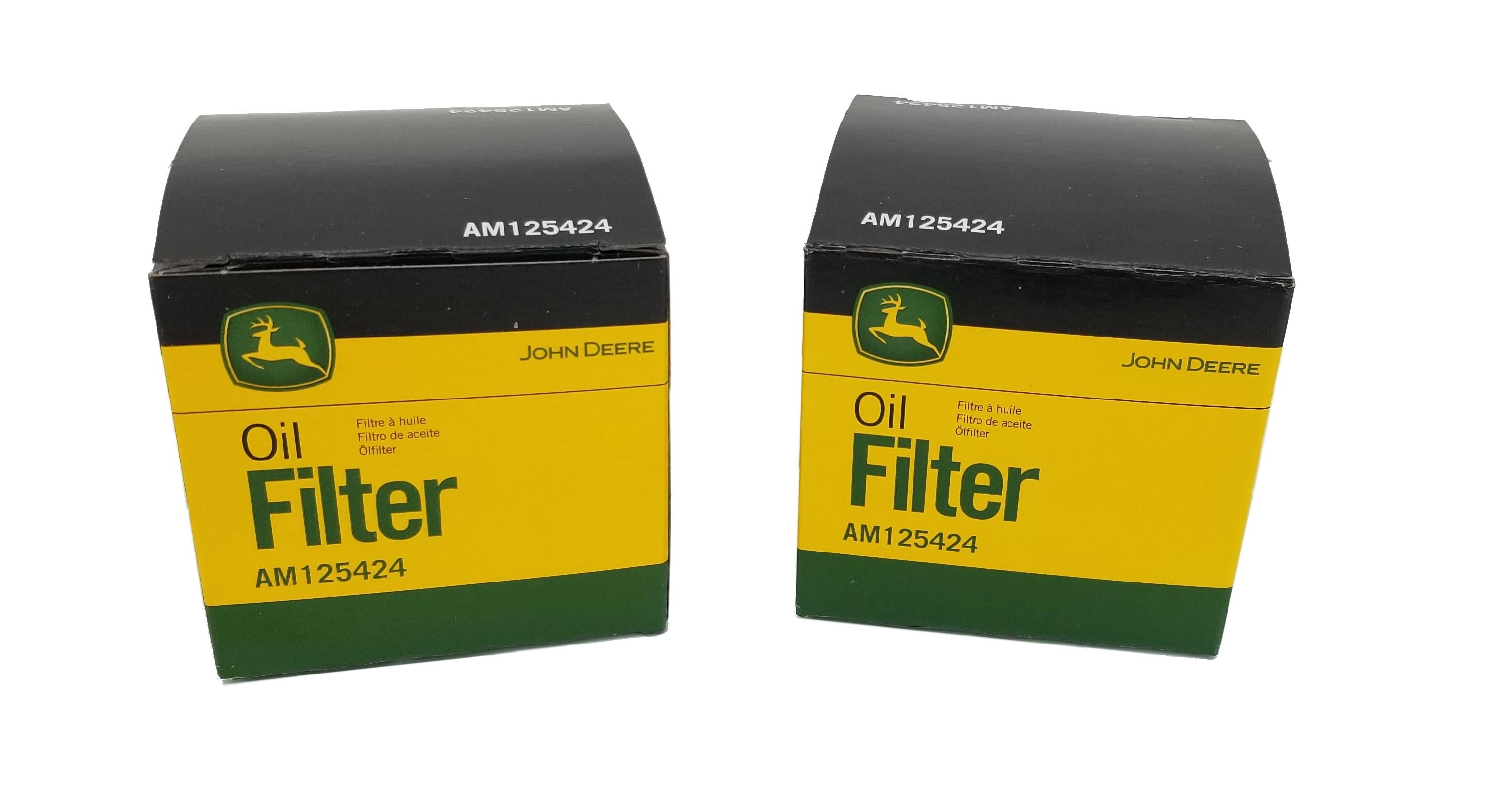 John Deere Original Equipment Oil Filters - AM125424 MULTI-PACKS ...
