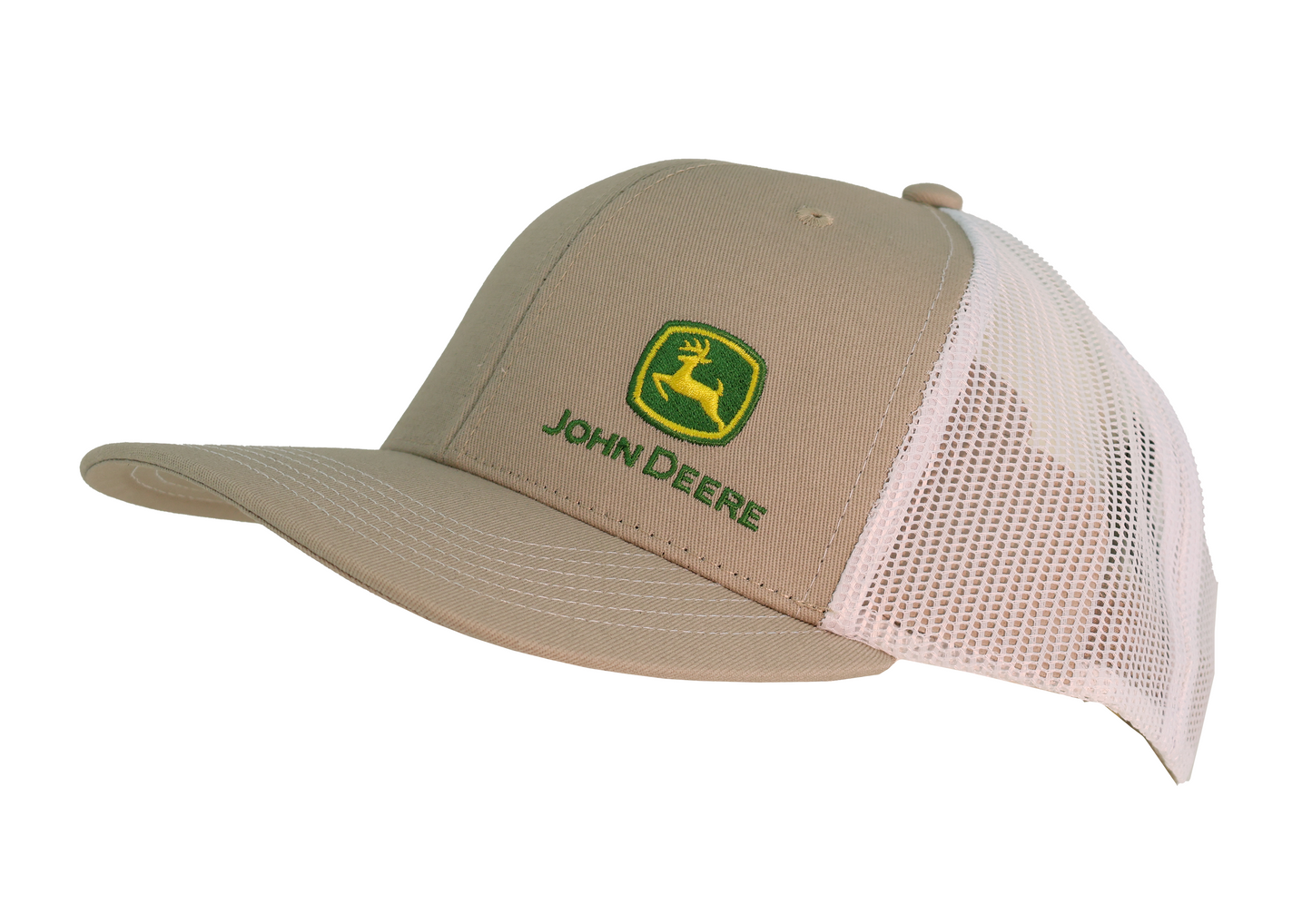 John Deere Moline 112 White Mesh Back Cap - LP82943