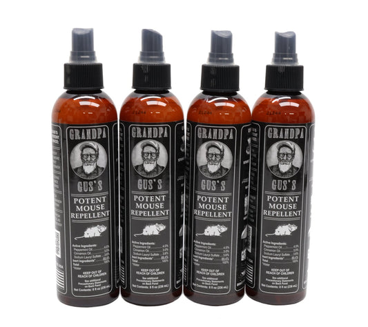 Grandpa Gus's (4 PACK) Rodent 8 oz Bottle Spray - A-B1GSB8A15,4