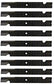 Set of 9 Replacement Blades for Bobcat 61" Cut 42180B WM14280B - B1BC1203