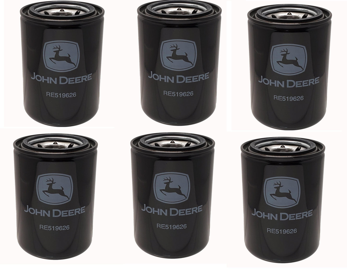 John Deere Original Equipment Oil Filter 6 Pack - RE519626