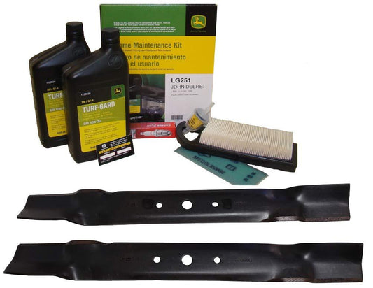 John Deere Original Equipment Model L100 Maintenance Kit + Highlift Blades