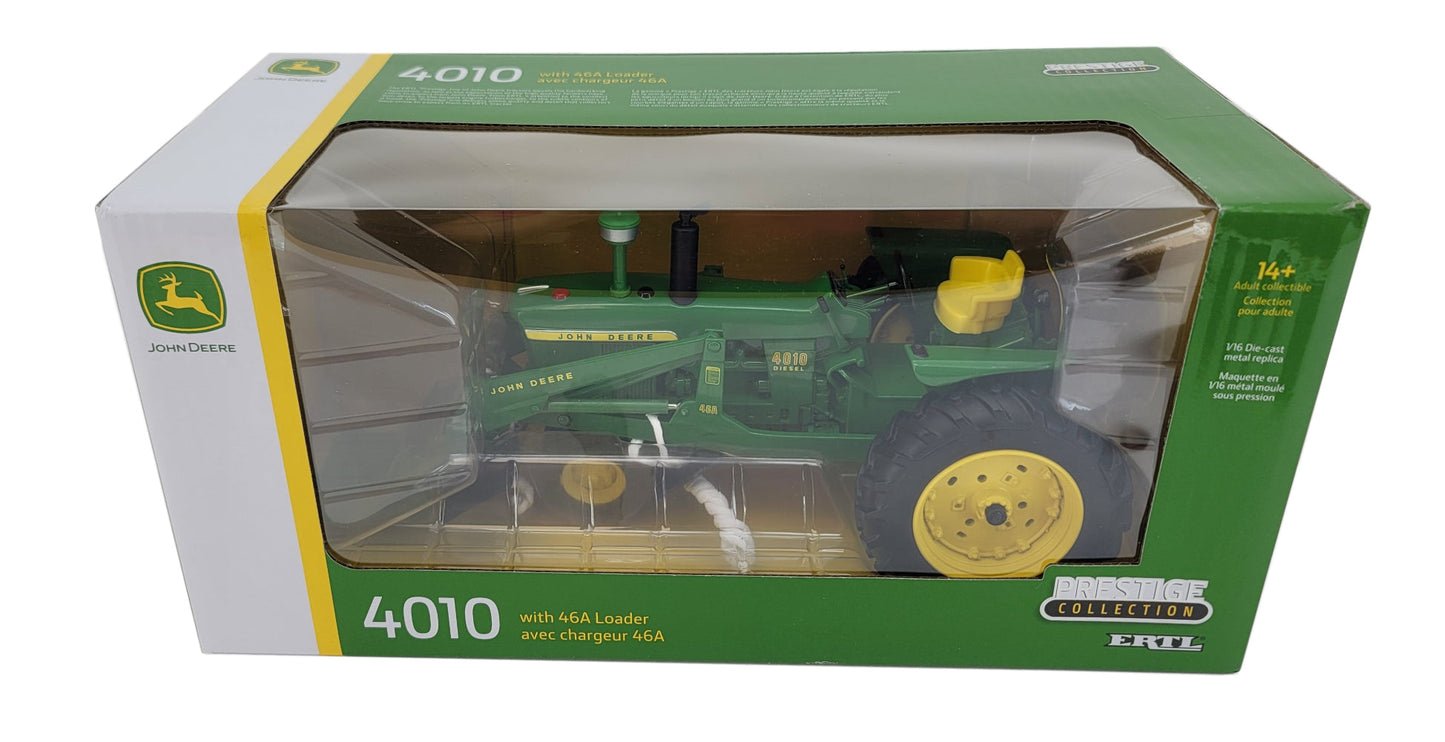 1/16 John Deere 4010 Prestige Collection Tractor w/ Loader Toy - LP82803