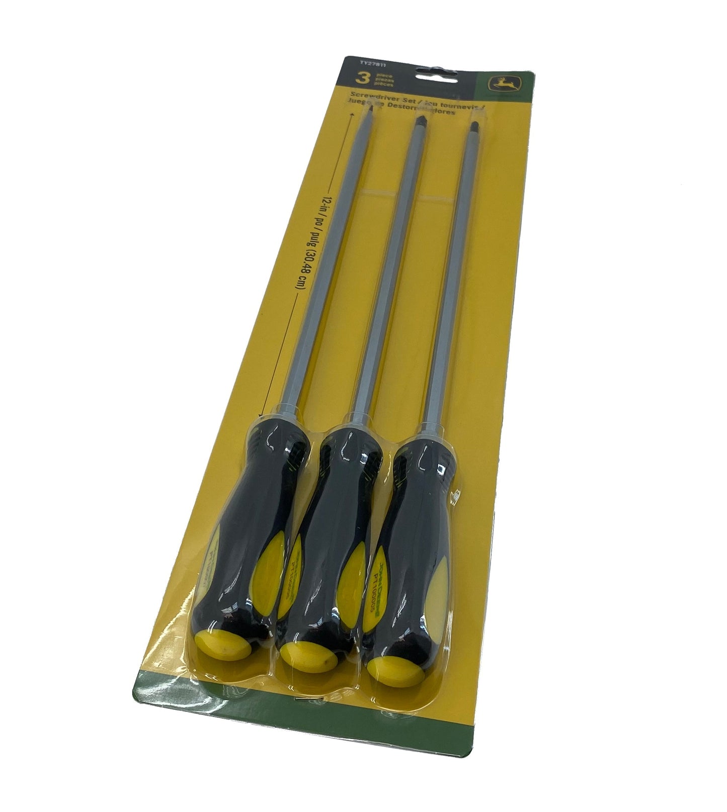 John Deere Original Equipment 3 Piece Screwdriver Set - TY27811