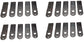 John Deere Original Equipment Combine Stationary Blade (20 PACK) - H215004