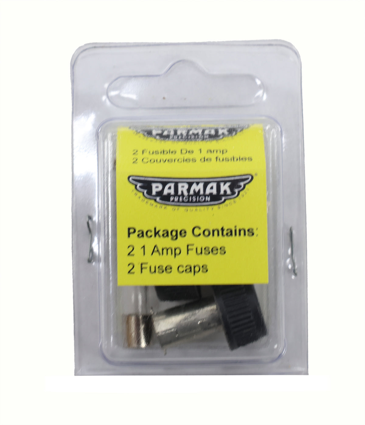 Parmak Replacement Fuses With Caps -Plastic Case – 311938