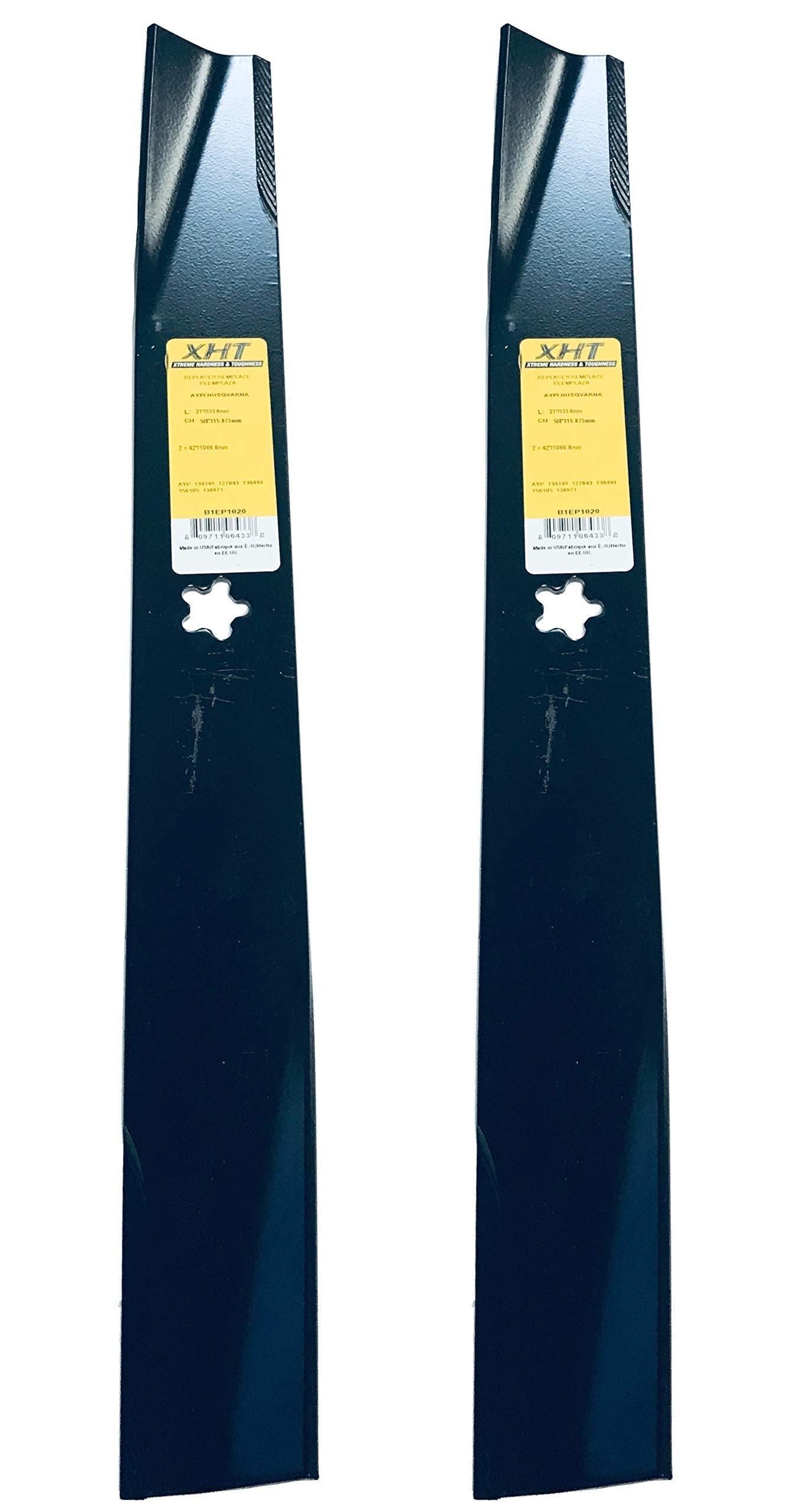 A&I XHT 21" 5PT HD Mower Blade (Set of 2) - B1EP1020,2