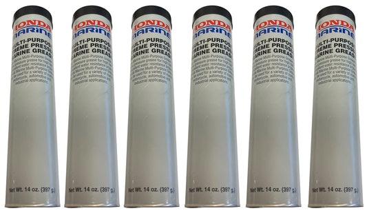 Honda (6-Pack) OEM Multi-Purpose Extreme Pressure Marine Grease - 08734-0003,6
