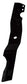 XHT 17-3/8" Mower Blade (Single) - B1GR2003,1
