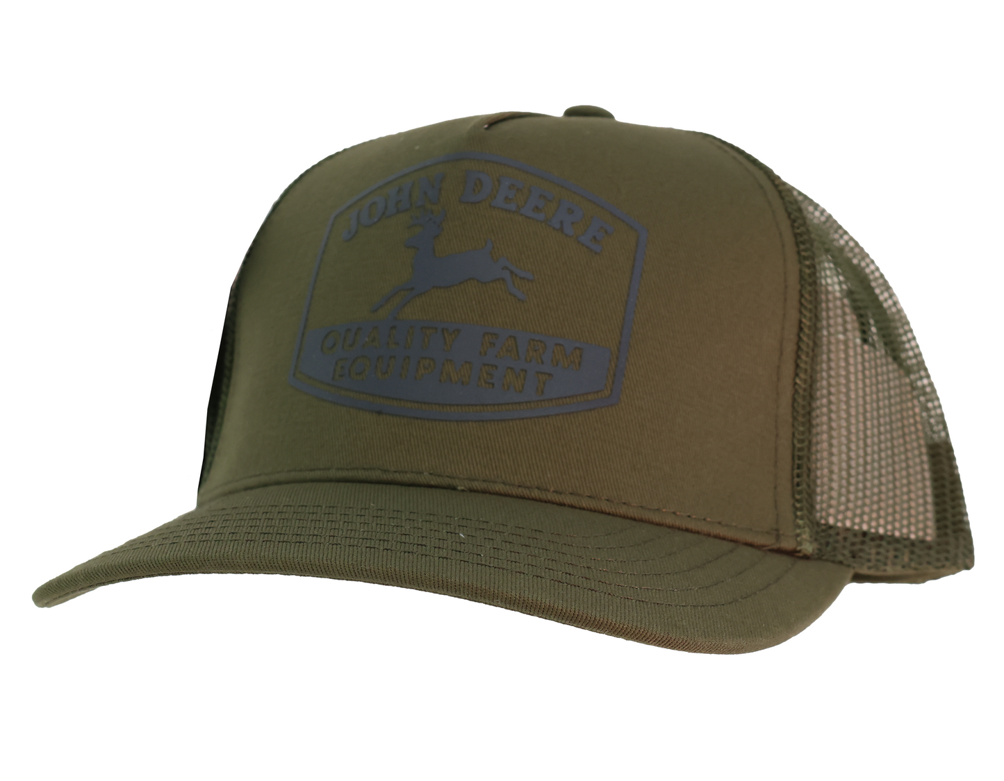 John Deere Olive Vintage Cotton Trucker Hat - LP83272