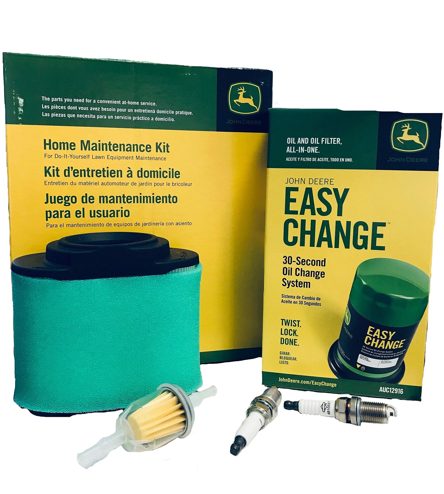 John Deere Original Equipment Model E180 Maintenance Kit + Standard Blades
