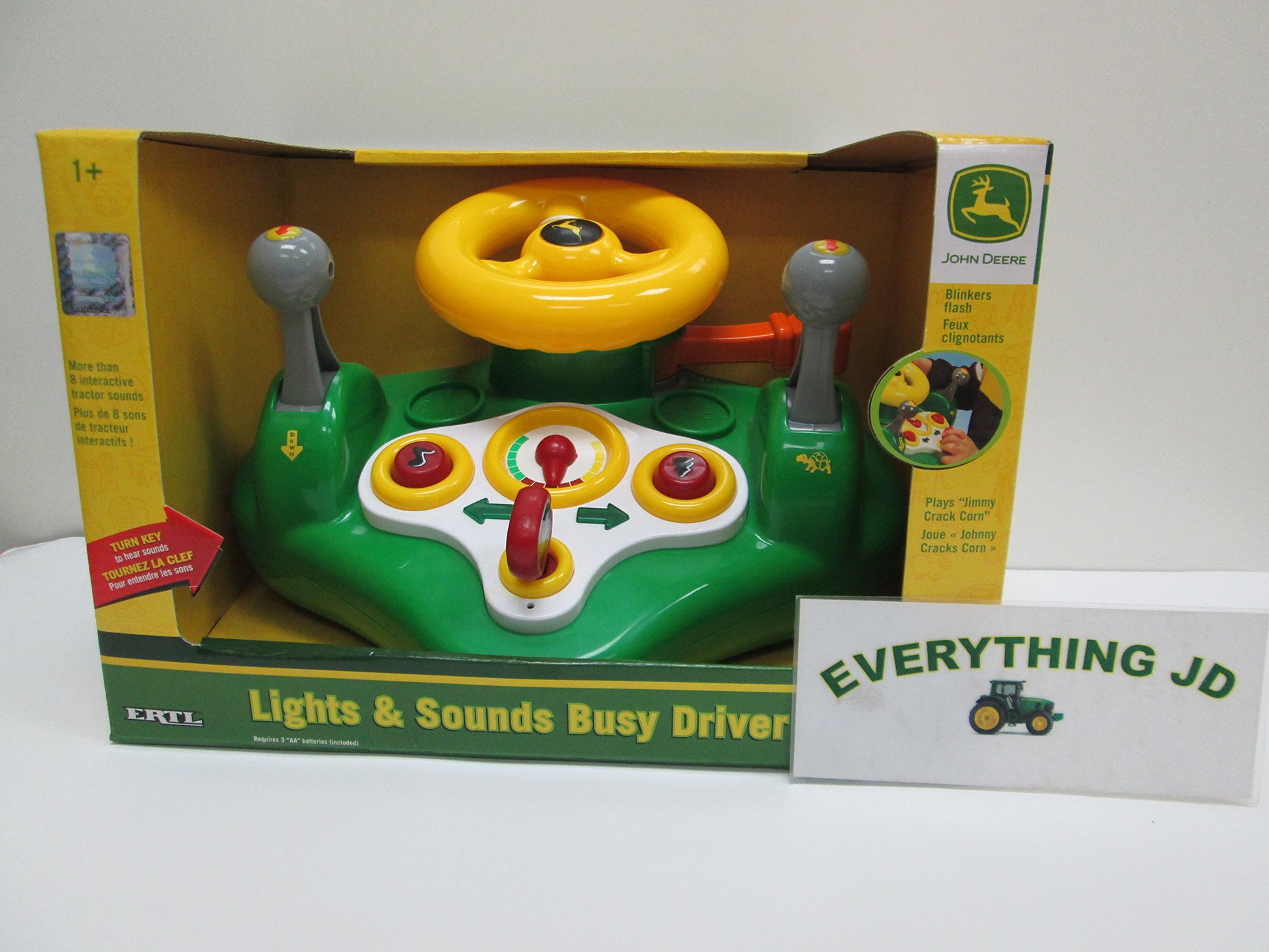 John Deere Lights and Sounds Busy Driver Toy - TBEK34906, image 8