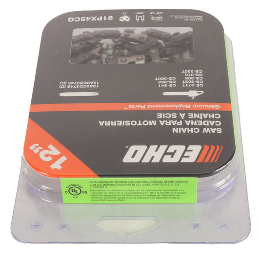 Echo Original Equipment SAW CHAIN 12" - 91PX45CQ