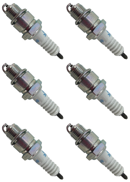 Honda Original Equipment Spark Plug (Pack of 6) - 98076-56717