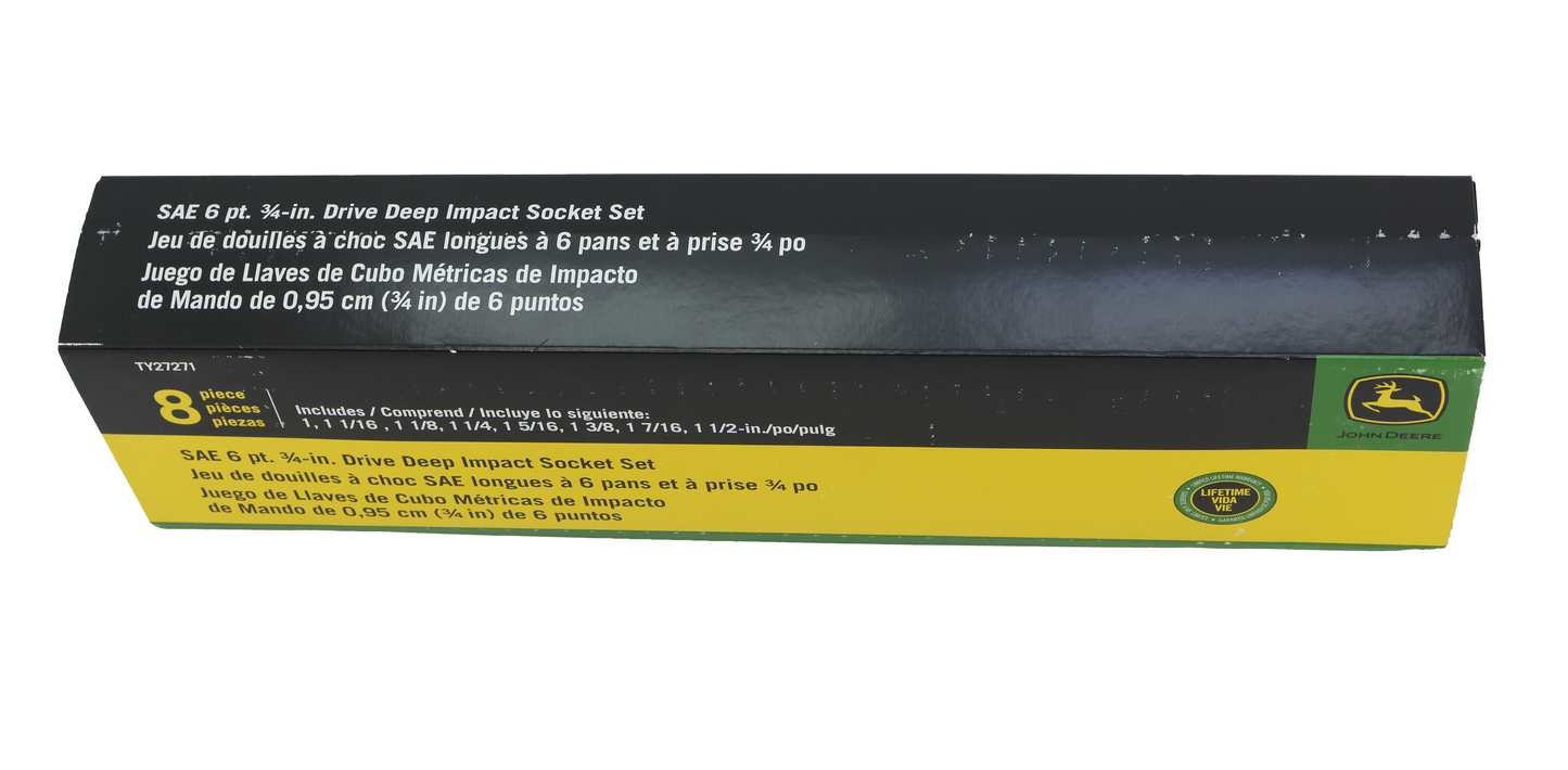 John Deere Original Equipment Socket Set - TY27271