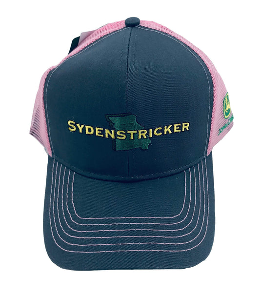 John Deere"Sydenstricker" Gray and Pink Hat/Cap - LP70150