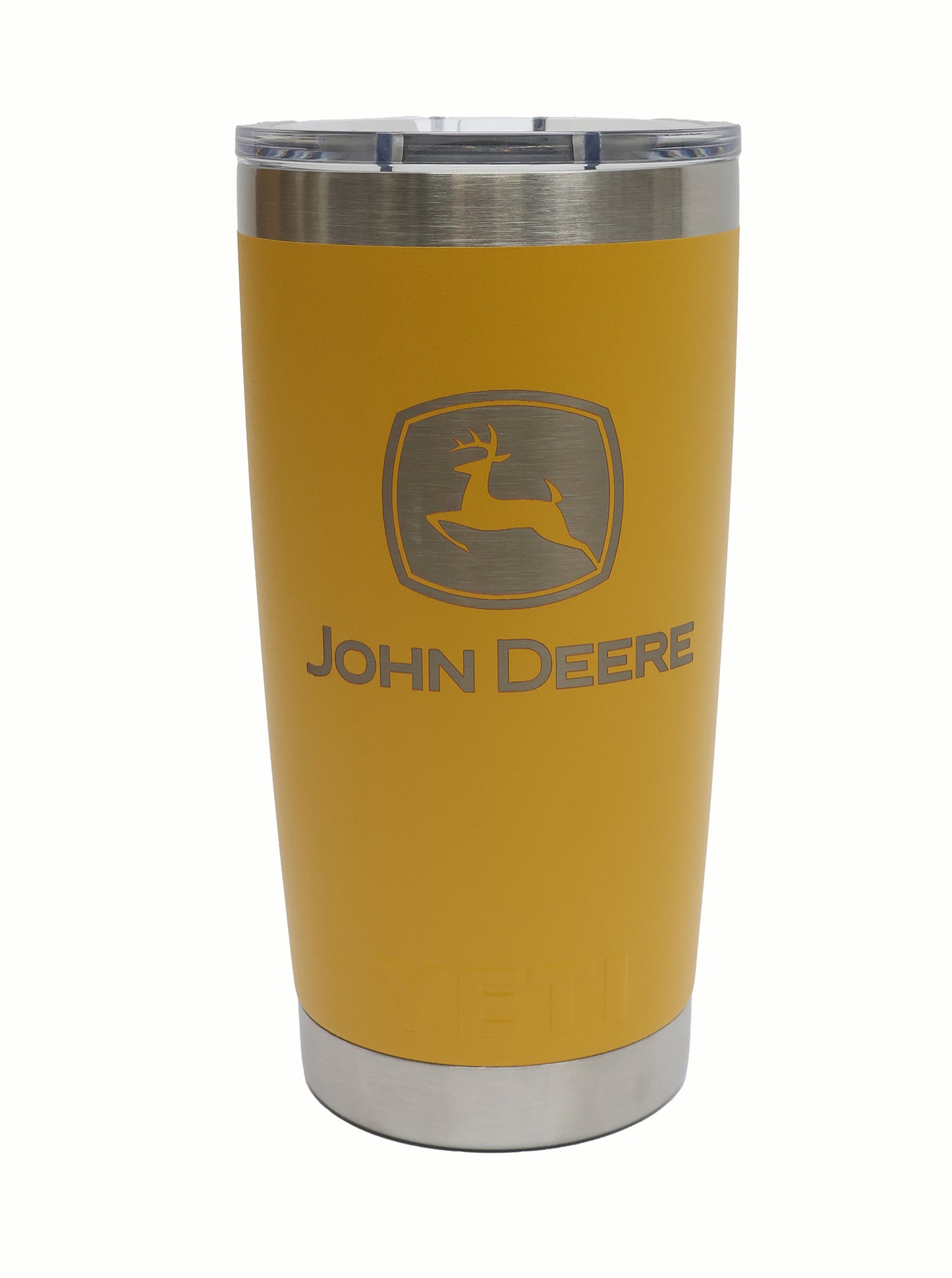 John Deere 20 oz Yeti  Construction Yellow Tumbler - LP84484