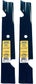 A&I XHT 16-1/4", 5/8" Mower Blade (Set of 2) - B1EM1805,2