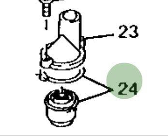 John Deere Original Equipment Thermostat #M123434